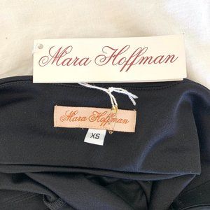 Mara Hoffman Black Asymmetric Dress